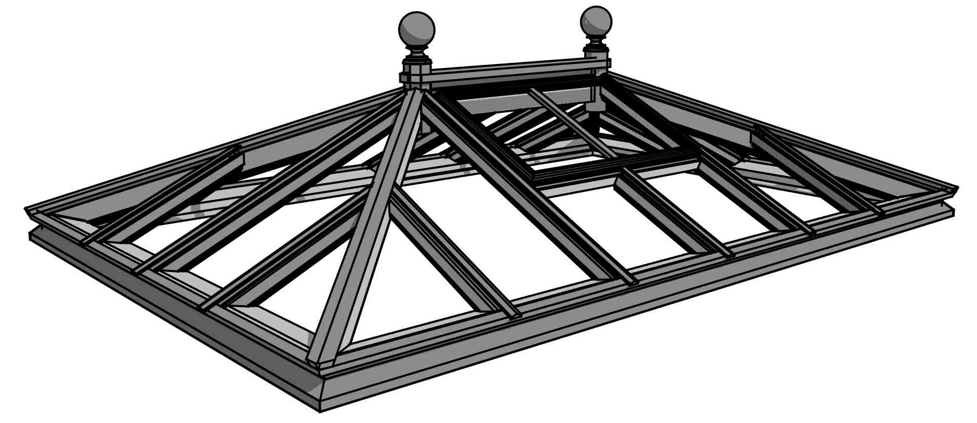 Just Roof Lanterns Classic Collection of Roof Lanterns