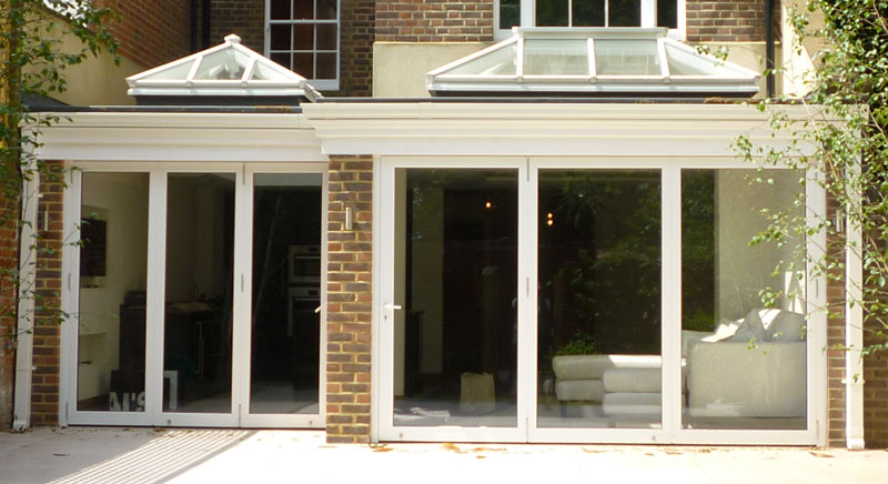 Stunning roof lantern project featuring 3 roof lanterns